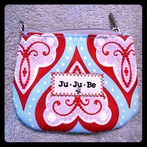 JuJuBe coin purse in sweethearts print